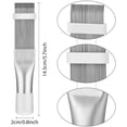 thumbnail image 4 of SHAR 4 Pieces (3 Types) Air Conditioning Condenser Set, Fin Cleaning Brush Coil Condenser Brush Air Conditioning Fin Comb, Stainless Steel Air Cooler Cleaning Brush, 4 of 5