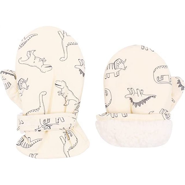 Manoplas de lana de invierno para bebés y niños pequeños para niños