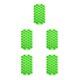 thumbnail image 3 of Monstrate Molde de hielo Silicona DIY Pudín Jelly Cube Bandeja 37 Rejillas Panal Contenedor para hacer hielo, Verde Verde 5piezas Monstrate CBP169373, 3 of 6