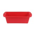thumbnail image 2 of Mini Loaf Pan Nonstick Rectangular Baking Mold for Easy Release Bread & Brownies, Flexible BPA-Free Oven Safe Dishwasher Friendly for Homemade Cakes and Family Gatherings NAJKZA | Red, 2 of 8