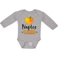 thumbnail image 3 of Inktastic Naples Florida Orange in Heart Boys or Girls Long Sleeve Baby Bodysuit, 3 of 5