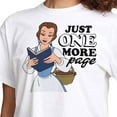 thumbnail image 3 of Disney Princess - Belle One More Page - Juniors Cropped Cotton Blend T-Shirt, 3 of 5