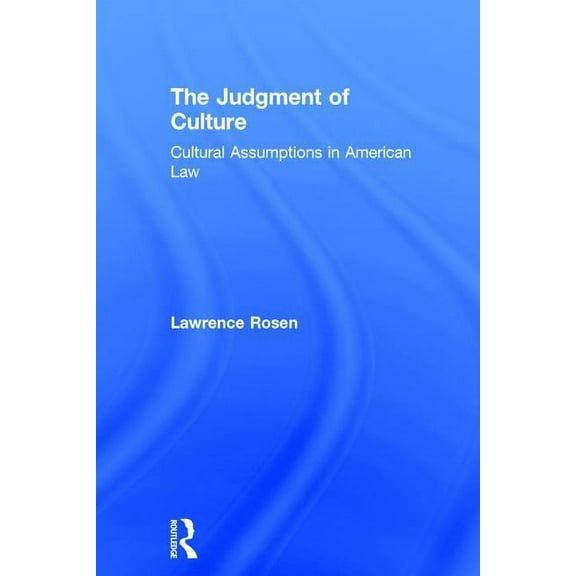 The Judgment of Culture, (Hardcover)