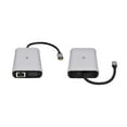 thumbnail image 3 of Monoprice 12-in-1 Dual-HDMI + VGA MST Triple Monitor Docking Station, Dual 4K HDMI, VGA, 5Gbps USB‑A, Gigabit Ethernet, SD/MicroSD Readers, 100W PD, 3.5mm Dual Audio/Microphone Jack, 3 of 6