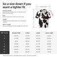 thumbnail image 5 of Rateoe Cow Skin 2 Pattern Men's Short Sleeve Classic Shirt, Casual Short-Sleeved Shirt, Lightweight Summer Shirt, Cuban Collar Shirt,Button-Front Shirt-Large, 5 of 5