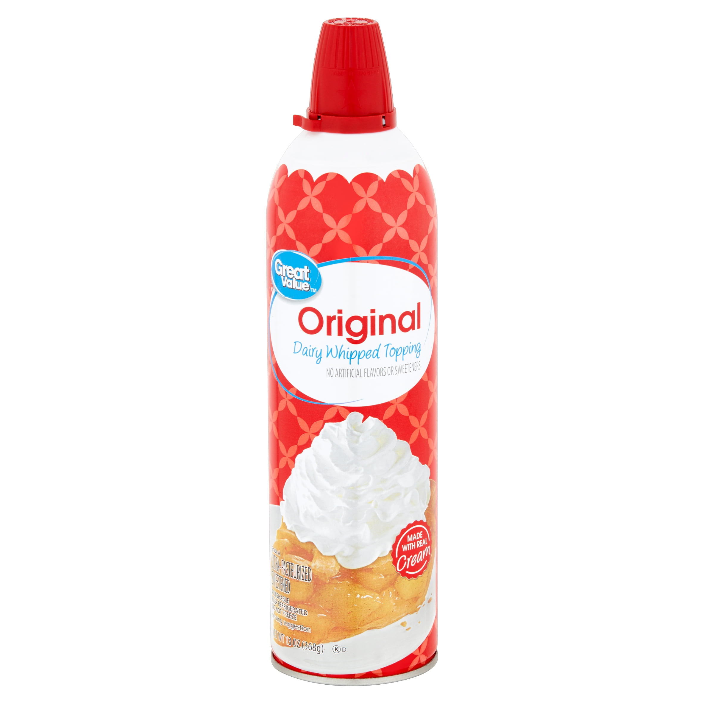 Great Value Original Dairy Whipped Topping 13 Oz Walmart Com