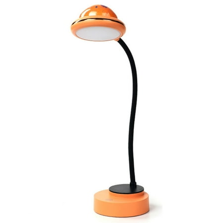 

LED Rechargeable Reading Lights Starlight Projection Long Endurance Lamp for Children Kids Studying Orange B