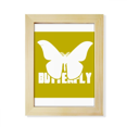 thumbnail image 1 of Insect Harm Fears Animal Butterflies Desktop Adorn Photo Frame Display Art Painting Wooden, 1 of 3
