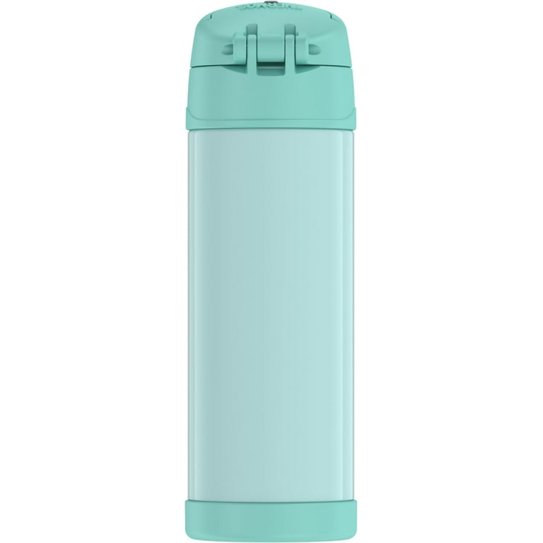  THERMOS FUNTAINER 16 Ounce Stainless Steel Vacuum Insulated  Bottle with Wide Spout Lid, Galaxy Teal: Home & Kitchen