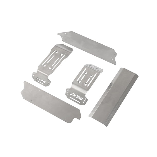 RC Car Chasis Armor Protector Resistente a la oxidación Control Remoto Vehículo Accesorio automotriz Suministros de automóvil 5 piezas Jumpingount FN000767-00