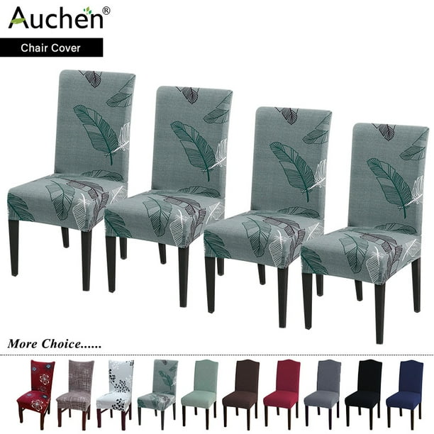 Printed Patterns Chair Covers, AUCHEN High Stretch Chair ...