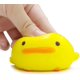 thumbnail image 2 of Paquete de 2 patos amarillos aplastantes, animales de crecimiento lento, juguete perfumado suave brillar Electrónica, 2 of 3