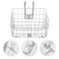 thumbnail image 4 of Silver Mountain Bike Hanging Basket for Lightweight Storage and Easy Installation on Bikes 1Pc, 4 of 4