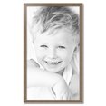 thumbnail image 2 of ArtToFrames 24" x 42" Aged White Gold Picture Frame, 24x42 inch Silver Wood Poster Frame (WOM-2036),  Pack, 2 of 7
