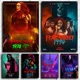 thumbnail image 2 of Cuadro de personajes de la película Fear Street para la decoración de la pared de la sala de estar, pósteres de pintura en lienzo retro de diseño moderno para el hogar, 2 of 5