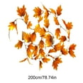 thumbnail image 5 of PPgejGEK 2m 20 LED Maple Leaf String Lights with Battery Box, Halloween Fall Themed Decoration Maple Vine Hanging, 200cm/78.74in for Indoor Outdoor Party, 5 of 9