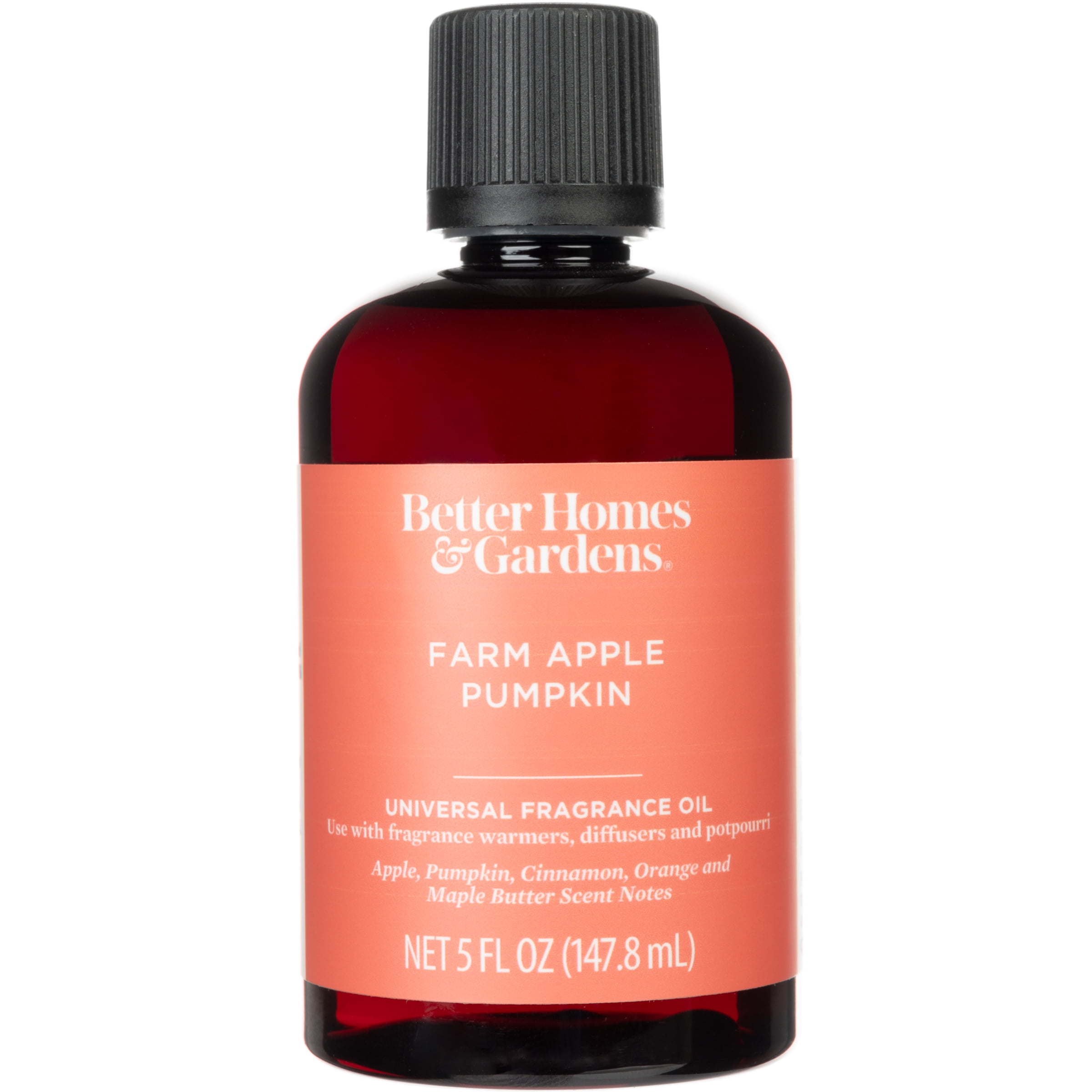 (3 pack) Better Homes and Gardens Universal Fragrance Oil, Farm Apple Pumpkin Scent, 5 fl oz