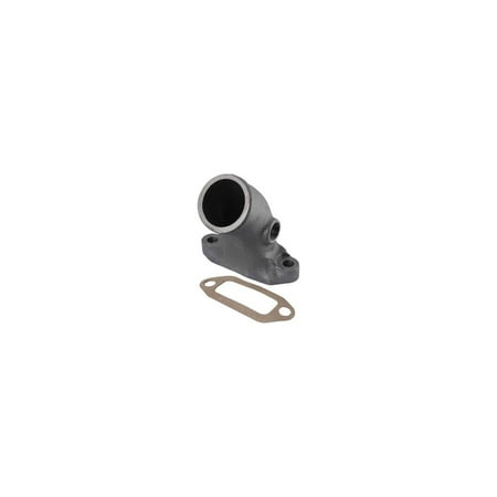 Cast Iron Water - MACs Auto Parts Premier Products 28-24604 Model A Ford Water Outlet - With Cast Boss - Cast Iron