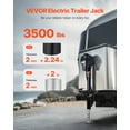 thumbnail image 2 of VEVOR Electric Trailer Jack 3500 lbs Power Tongue Jack for RV Trailer & Camper Black, 2 of 9