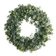 thumbnail image 2 of Twowood Simulation Wreath Nice Textures Bright Colors Rattan Handmade Wreath Floral Artificial Simulation Garland Wreath for Offices, 2 of 10