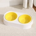 thumbnail image 2 of Dog Bowls Set, Double Stainless Steel Pet Food and Water Bowl with Slow Feeder Stand, Detachable for Cats and Small Dogs, Elevated Height Design for Neck Support, 2 of 3
