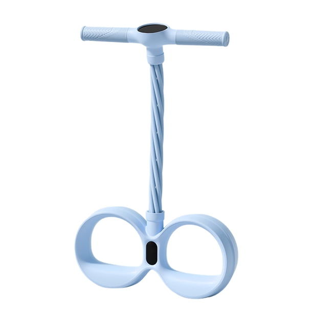 Extractor de pedales inteligente: extractor de pedales de 6 tubos, banda de resistencia y asas; bandas de resistencia para fitness con pantalla digital y asas para estiramientos completos y yoga