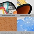 thumbnail image 3 of SKYSONIC Vintage Audio Cassettes Kitchen Mats Set of 2 Music Tapes Anti Fatigue Floor Runner Rug Non Slip Comfort Mat 19.7x27.6 Inch + 19.7x47.2 Inch for Living Room Laundry Room Hallway, 3 of 7