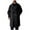 Black, variant on IYTR Mens Trench Coat Fall Winter Long Sleeve Button Windproof Coats Casual Loose Solid Color Warm Jackets Outerwear with Pockets (Black,L)