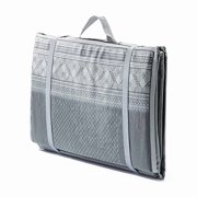 Classical Grey Bakrest Prayer Mat
