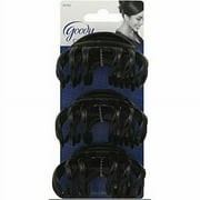Goody Large Claw Clips Black - 3 CT3.0 CT