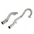thumbnail image 2 of Tubo de medio deslizable frontal medio de material acero inoxidable 51mm apto para Crf250L Rally 12-21 enlace accesorios de tubería sistema de Cola Tubos de escape, 2 of 4