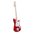 thumbnail image 2 of Hassch Electric Bass Guitar 4 String, Beginner Kit with Bag, Strap and Accessories, Red, 2 of 11