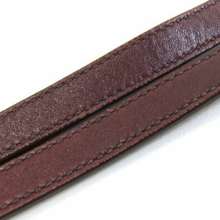 Pre-Owned Prada Handbag BN1407 Bordeaux Nylon and Leather Shoulder