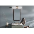 thumbnail image 3 of 55197CPZLED Kichler Lighting Laurene - 96W 2 LED Fluted Glass Large Linear Bath Vanity-5 Inch Tall and 31 Inch Wide-Champagne Bronze Finish, 3 of 5