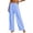 *1-Blue, variant on VBVC Women's Ribbed Wide Leg Lounge Pants , Casual Drawstring Loose Fit Trousers For Women , Ladies' Lightweight Sweatpants with Pockets, Blue , S-2XL