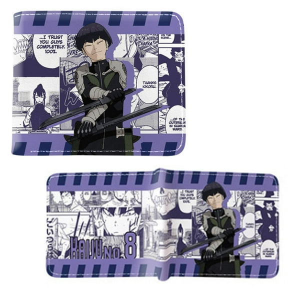 Soshiro Hoshina Style A - Kaiju No. 8 4x5" Bi-Fold Wallet