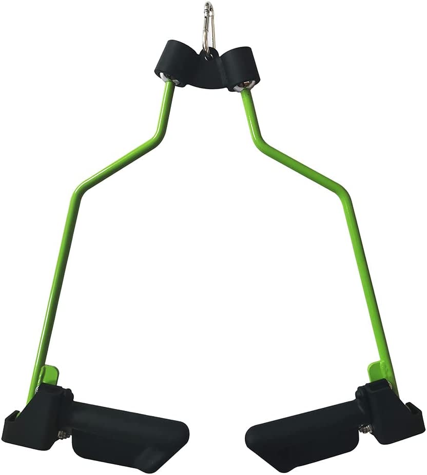 Home Gym Fitness Spreader Bar, MultiGrip Wide LAT Pull Down Bar