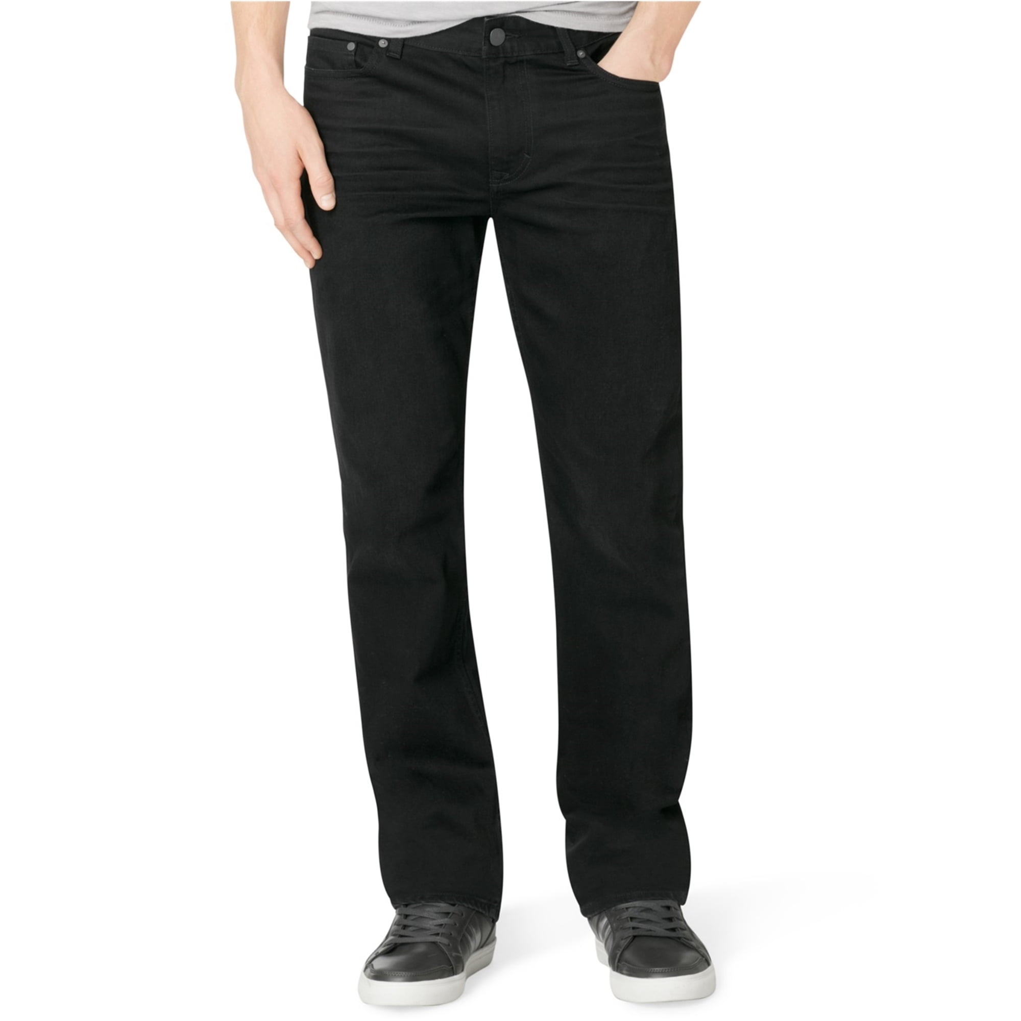Calvin Klein Mens 5 Pocket Straight Leg Jeans - Walmart.com