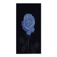 thumbnail image 5 of Vibrant Blue Rose Pattern Beach Towel - Soft Absorbent Pool Towel for Travel & Swimming - Elegant Floral Design, 5 of 6
