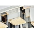 thumbnail image 3 of Elegant Lighting Glasgow 12 Light Puzzle Formation LED Flush Mount in Chrome, 3 of 3