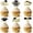 Gold, variant on Graduation Cupcake Toppers 2026, 48PCS Class of 2026 Cupcake Toppers, Glitter Graduation Decorations 2026, Cake & Cupcake Toppers for Graduation Party Decorations (Green)