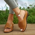 thumbnail image 4 of Mostsola Womens Sandals Platform Soft Sole Slippers Open Toe Hollow out Slip on Shoes Comfort Slides, 4 of 7