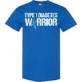 thumbnail image 3 of Inktastic Type 1 Diabetes Warrior T-Shirt, 3 of 5