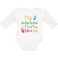 thumbnail image 3 of Inktastic Mawmaw and Pawpaw Love Me Boys or Girls Long Sleeve Baby Bodysuit, 3 of 5