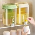 thumbnail image 4 of Hervidor de Agua Fría con Grifo, Jarra para Jugo, Dispensador de Bebidas de Plástico para el Hogar, Recipiente para Bebidas con Filtro de 2L C, 4 of 8