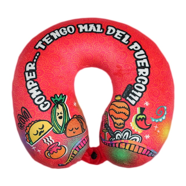 Cojín de Viaje para Cuello Distroller Rojo