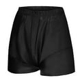 thumbnail image 6 of WCJM Black Women's Fashion Casual Pajama Shorts Comfortable Lingerie Pajama Pants, 6 of 8
