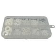 thumbnail image 4 of 500 Pcs Rondelles en Plastique Blanches Rondelle Plate en Nylon Joints de Rondelle Assortis M2-M8, 4 of 10