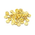 thumbnail image 1 of Unique Bargains 8mm Spacer Beads, 100pcs Bead Spacers Rhinestone Round Bulk Beads for Jewelry Making, Gold, 1 of 5