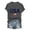 504_Dark Gray, variant on Short Sleeve Shirts for Women Women's USA Flag T V Neck American Graphic Tees Casual 4th Of July Patriotic Tshirt Tops V Neck Tops White